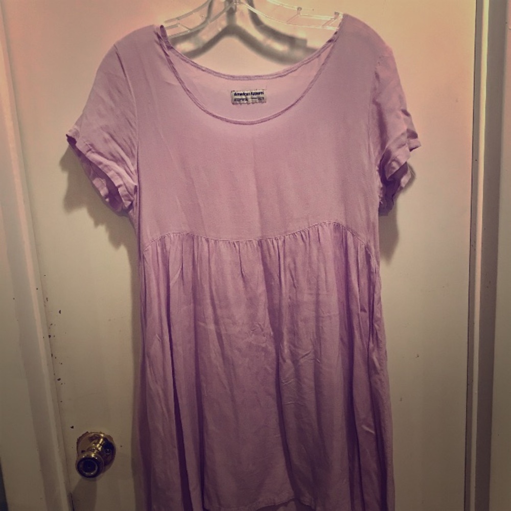 AMERICAN APPAREL LILAC BABY DOLL DRESS
